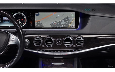 Mercedes-Benz S 500 LONG 4MATIC* 360* HUD* КОЖА* ОБДУХ* ПАНО* МОНИТОРИ - автомобили, коли, обяви за нови и употребявани 10
