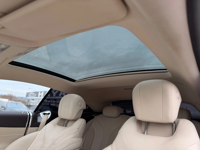 Mercedes-Benz S 500 Coupe= 4Matic= 63 AMG= Keyless Go= HUD= Панорама= - автомобили, коли, обяви за нови и употребявани 13