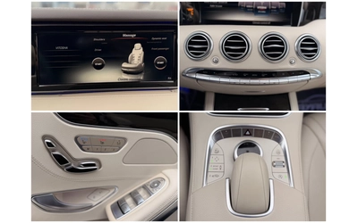 Mercedes-Benz S 500 Coupe= 4Matic= 63 AMG= Keyless Go= HUD= Панорама= - автомобили, коли, обяви за нови и употребявани 16