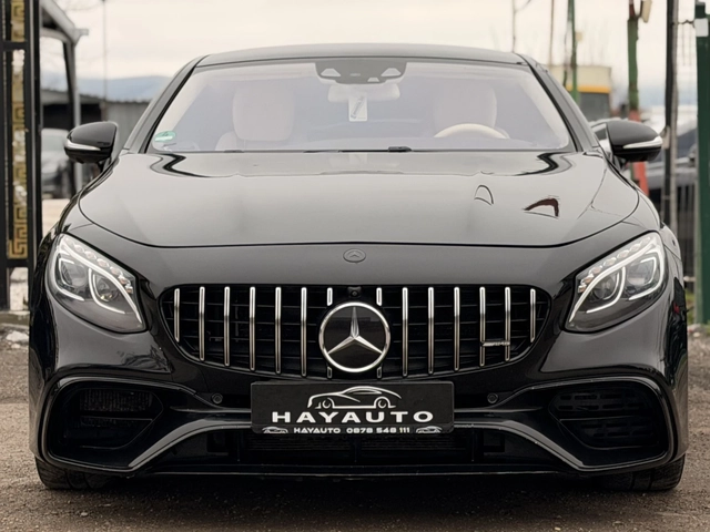 Mercedes-Benz S 500 Coupe= 4Matic= 63 AMG= Keyless Go= HUD= Панорама= - автомобили, коли, обяви за нови и употребявани 1