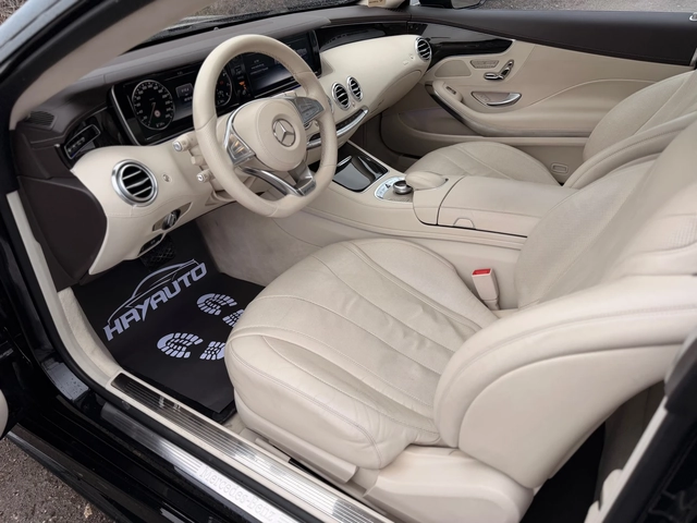 Mercedes-Benz S 500 Coupe= 4Matic= 63 AMG= Keyless Go= HUD= Панорама= - автомобили, коли, обяви за нови и употребявани 8