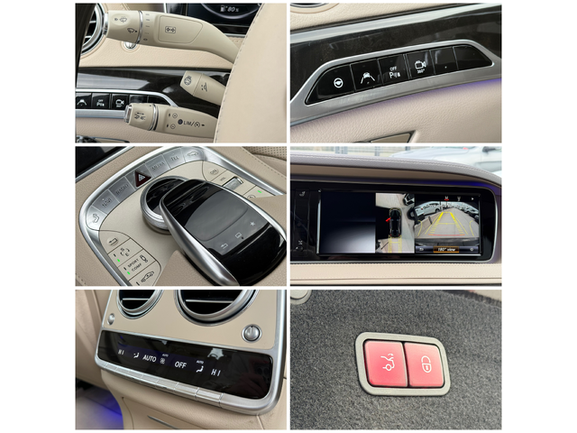 Mercedes-Benz S 500 L* 2016г* 6.3AMG* 207.000KM* Сервизна История* FULL MAX - автомобили, коли, обяви за нови и употребявани 16