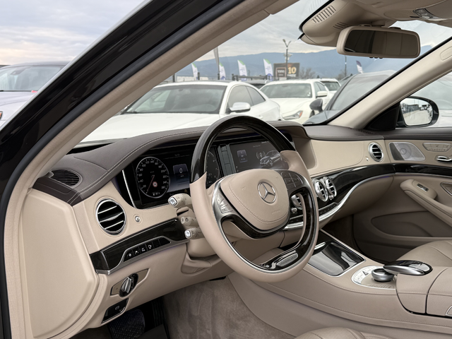 Mercedes-Benz S 500 L* 2016г* 6.3AMG* 207.000KM* Сервизна История* FULL MAX - автомобили, коли, обяви за нови и употребявани 6