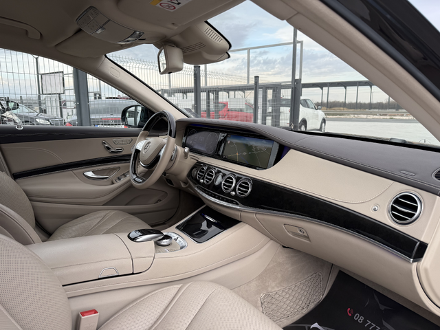 Mercedes-Benz S 500 L* 2016г* 6.3AMG* 207.000KM* Сервизна История* FULL MAX - автомобили, коли, обяви за нови и употребявани 8