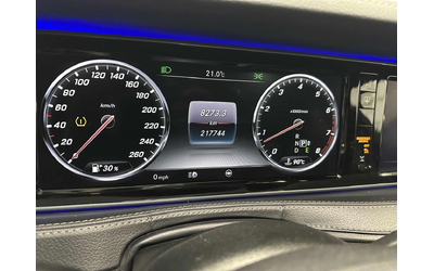Mercedes-Benz S 550 4M* AMG-pack* Distr* Burm* NightVision* 360* Обдух - автомобили, коли, обяви за нови и употребявани 7