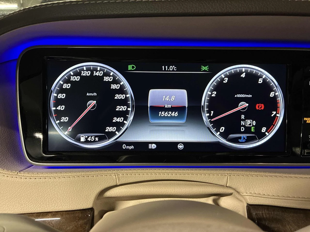 Mercedes-Benz S 550 AMG пакет* Distronic* Обдух* Burmester* 360* - автомобили, коли, обяви за нови и употребявани 6