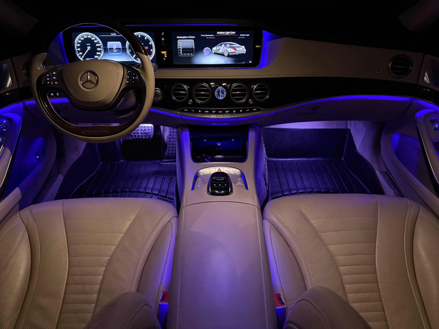 Mercedes-Benz S 550 AMG-pkg* Distronic* 360view* Burmester* - автомобили, коли, обяви за нови и употребявани 5