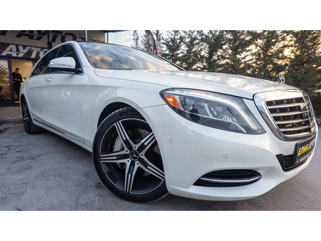 Mercedes-Benz S 550 I LONG FULL AMG LINE ПАНО BURMEISTER ЛИЗИНГ 100% - автомобили, коли, обяви за нови и употребявани 0