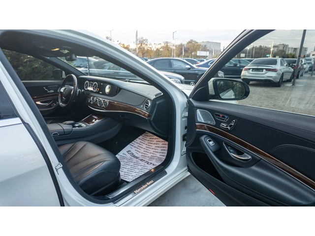 Mercedes-Benz S 550 I LONG FULL AMG LINE ПАНО BURMEISTER ЛИЗИНГ 100% - автомобили, коли, обяви за нови и употребявани 12