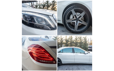 Mercedes-Benz S 550 I LONG FULL AMG LINE ПАНО BURMEISTER ЛИЗИНГ 100% - автомобили, коли, обяви за нови и употребявани 16