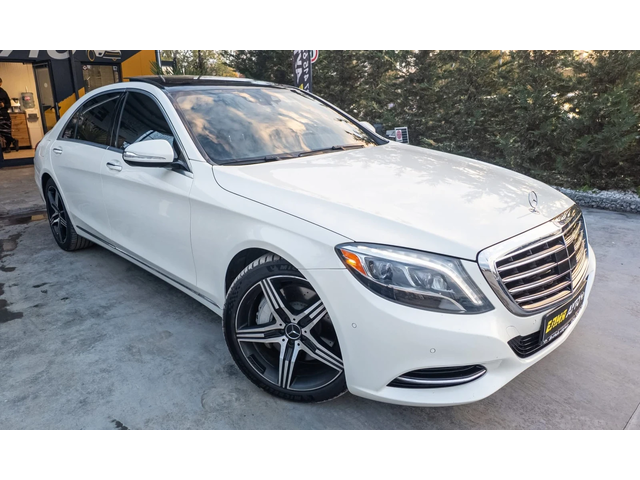 Mercedes-Benz S 550 I LONG FULL AMG LINE ПАНО BURMEISTER ЛИЗИНГ 100% - автомобили, коли, обяви за нови и употребявани 1