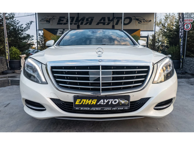 Mercedes-Benz S 550 I LONG FULL AMG LINE ПАНО BURMEISTER ЛИЗИНГ 100% - автомобили, коли, обяви за нови и употребявани 2