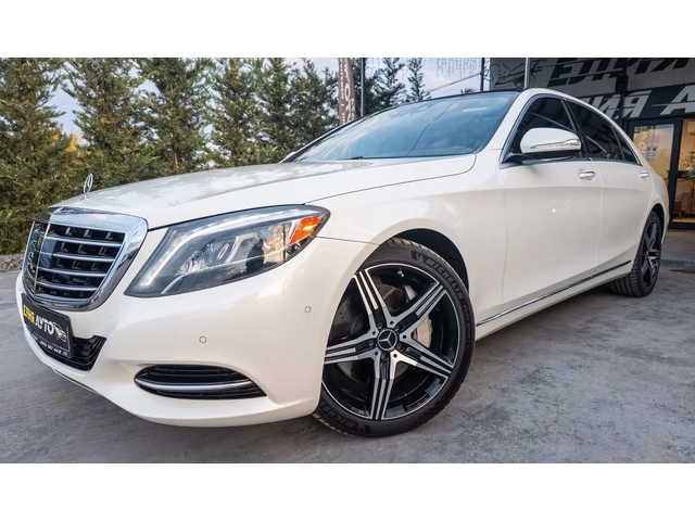 Mercedes-Benz S 550 I LONG FULL AMG LINE ПАНО BURMEISTER ЛИЗИНГ 100% - автомобили, коли, обяви за нови и употребявани 3