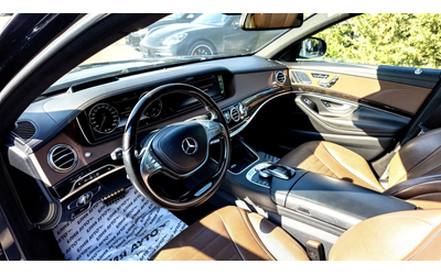 Mercedes-Benz S 550 LONG 4MATIC ПАНОРАМА ТАВАН MAYBACH ЛИЗИНГ 100% - автомобили, коли, обяви за нови и употребявани 13