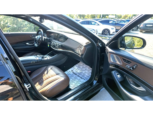 Mercedes-Benz S 550 LONG 4MATIC ПАНОРАМА ТАВАН MAYBACH ЛИЗИНГ 100% - автомобили, коли, обяви за нови и употребявани 14