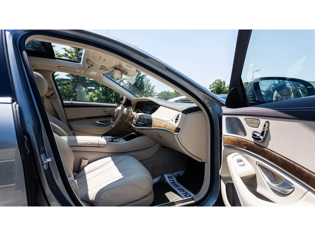 Mercedes-Benz S 550 FULL AMG LINE FACELIFT 60ХИЛ КМ ПАНО ЛИЗИНГ 100% - автомобили, коли, обяви за нови и употребявани 14