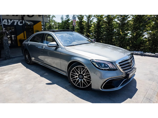 Mercedes-Benz S 550 FULL AMG LINE FACELIFT 60ХИЛ КМ ПАНО ЛИЗИНГ 100% - автомобили, коли, обяви за нови и употребявани 4