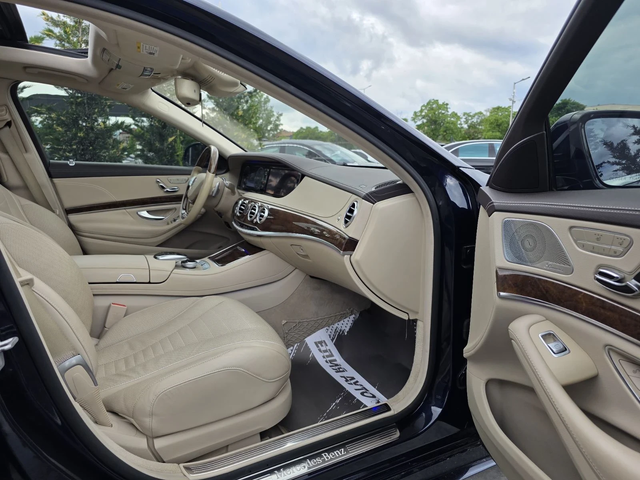 Mercedes-Benz S 550 LONG FULL AMG PACK ПАНОРАМА TOP ЛИЗИНГ 100% - автомобили, коли, обяви за нови и употребявани 14