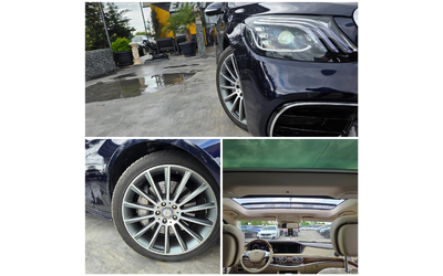 Mercedes-Benz S 550 LONG FULL AMG PACK ПАНОРАМА TOP ЛИЗИНГ 100% - автомобили, коли, обяви за нови и употребявани 16