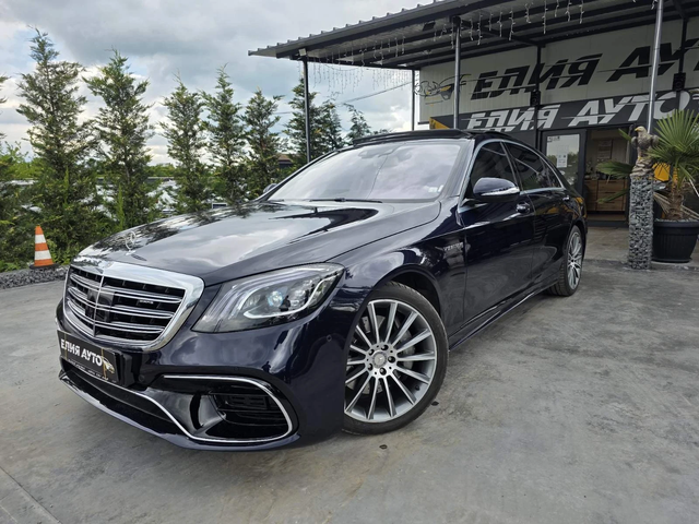 Mercedes-Benz S 550 LONG FULL AMG PACK ПАНОРАМА TOP ЛИЗИНГ 100% - автомобили, коли, обяви за нови и употребявани 4