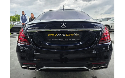 Mercedes-Benz S 550 LONG FULL AMG PACK ПАНОРАМА TOP ЛИЗИНГ 100% - автомобили, коли, обяви за нови и употребявани 7