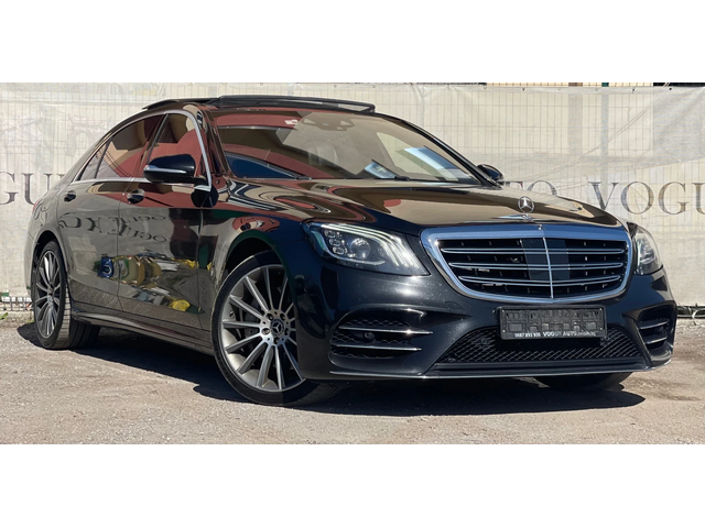 Mercedes-Benz S 560 4M* LONG* AMG* 3D-Burmester* MagicSky* HeadUp* Mas - автомобили, коли, обяви за нови и употребявани 3