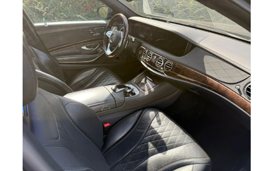 Mercedes-Benz S 560 Очакван внос Mercedes S560 Long* AMG Full - автомобили, коли, обяви за нови и употребявани 6