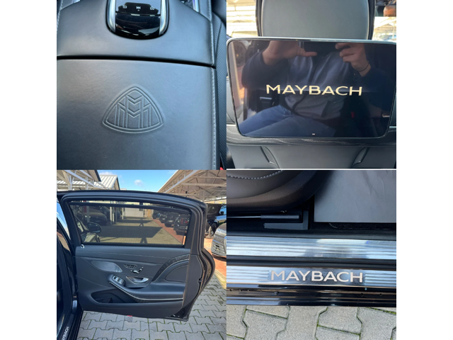 Mercedes-Benz S 560 MAYBACH#4MAT#DESIGNO#Bi-COLOR#FULL FULL - автомобили, коли, обяви за нови и употребявани 15