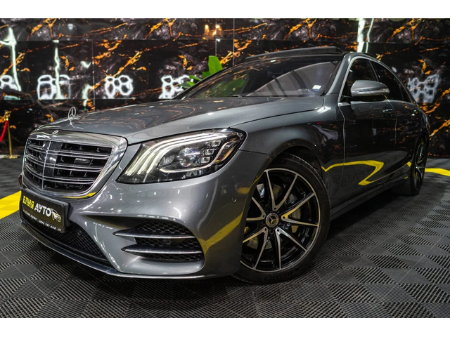 Mercedes-Benz S 560 FACELIFT FULL AMG LINE ПАНО BURM ЛИЗИНГ 100% - автомобили, коли, обяви за нови и употребявани 0
