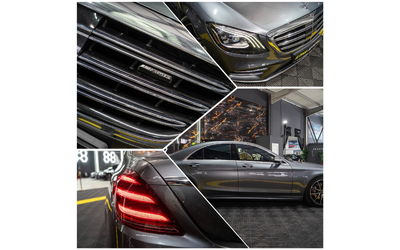 Mercedes-Benz S 560 FACELIFT FULL AMG LINE ПАНО BURM ЛИЗИНГ 100% - автомобили, коли, обяви за нови и употребявани 16