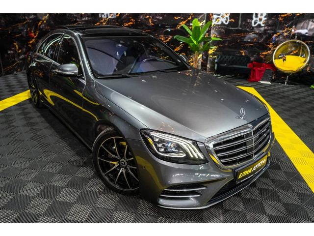 Mercedes-Benz S 560 FACELIFT FULL AMG LINE ПАНО BURM ЛИЗИНГ 100% - автомобили, коли, обяви за нови и употребявани 4