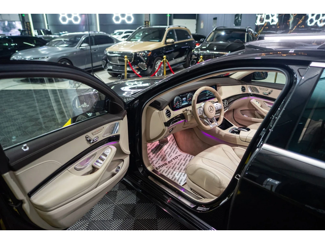 Mercedes-Benz S 560 4MATIC LONG AMG LINE ПАНО 3XTV BURM ЛИЗИНГ 100% - автомобили, коли, обяви за нови и употребявани 10