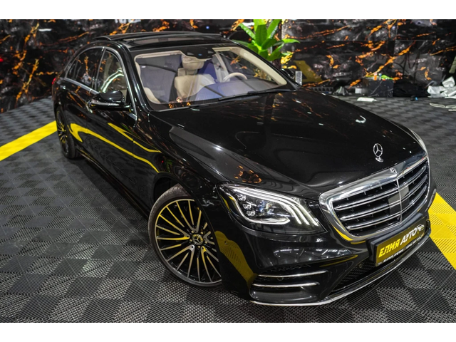 Mercedes-Benz S 560 4MATIC LONG AMG LINE ПАНО 3XTV BURM ЛИЗИНГ 100% - автомобили, коли, обяви за нови и употребявани 1