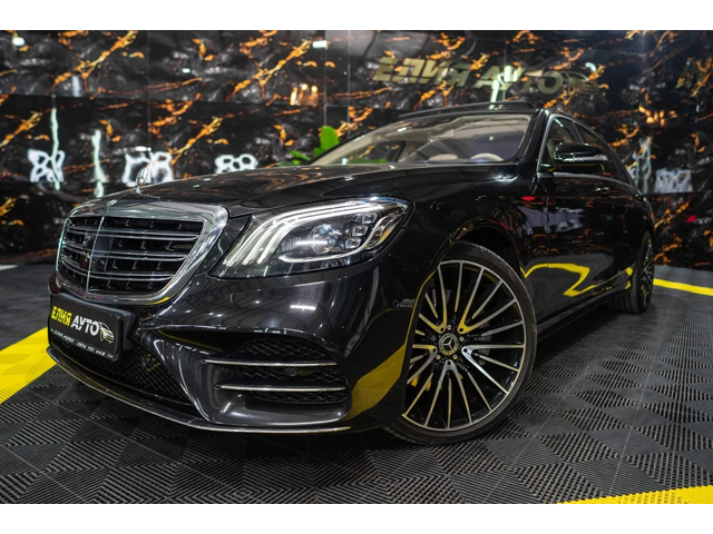 Mercedes-Benz S 560 4MATIC LONG AMG LINE ПАНО 3XTV BURM ЛИЗИНГ 100% - автомобили, коли, обяви за нови и употребявани 3