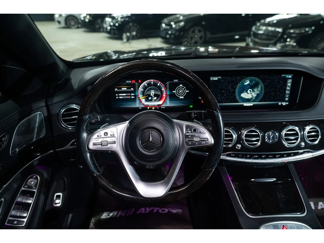 Mercedes-Benz S 560 LONG FACELIFT AMG LINE ПАНО BURM 3XTV ЛИЗИНГ 100% - автомобили, коли, обяви за нови и употребявани 11