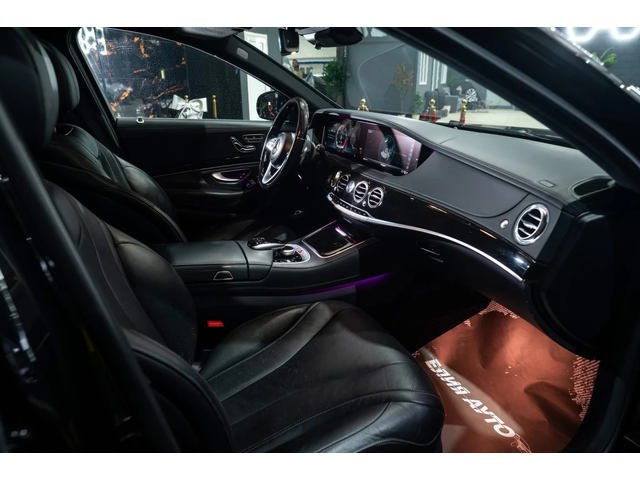 Mercedes-Benz S 560 LONG FACELIFT AMG LINE ПАНО BURM 3XTV ЛИЗИНГ 100% - автомобили, коли, обяви за нови и употребявани 12