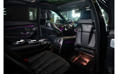 Mercedes-Benz S 560 LONG FACELIFT AMG LINE ПАНО BURM 3XTV ЛИЗИНГ 100% - автомобили, коли, обяви за нови и употребявани 13