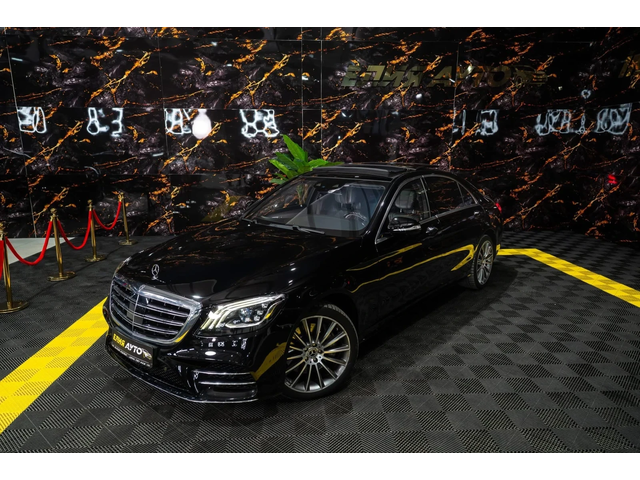 Mercedes-Benz S 560 LONG FACELIFT AMG LINE ПАНО BURM 3XTV ЛИЗИНГ 100% - автомобили, коли, обяви за нови и употребявани 1