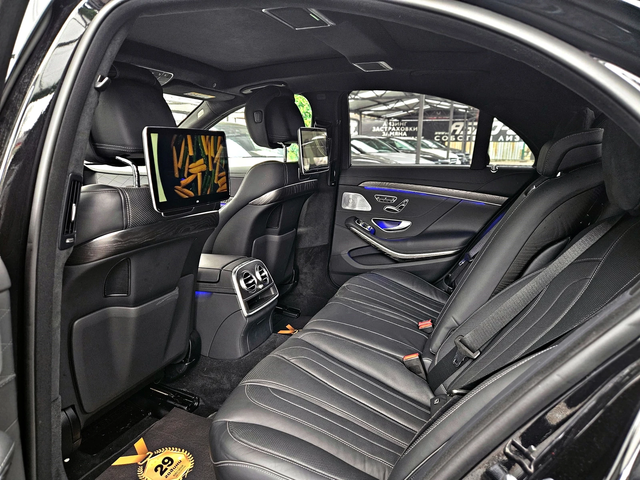 Mercedes-Benz S 560 AMG/4MATIC/TVx3/DISTR/CAMERA/МАСАЖ/ОБДУХ/ВАКУМ/LI - автомобили, коли, обяви за нови и употребявани 14