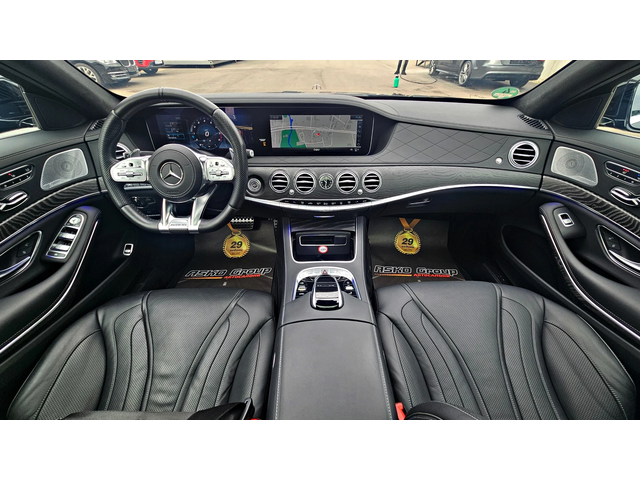 Mercedes-Benz S 560 AMG/4MATIC/TVx3/DISTR/CAMERA/МАСАЖ/ОБДУХ/ВАКУМ/LI - автомобили, коли, обяви за нови и употребявани 6