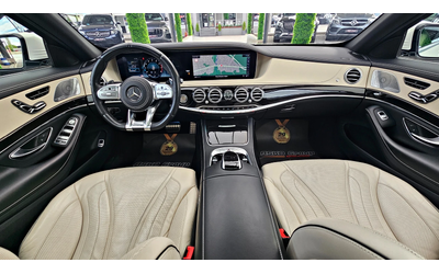 Mercedes-Benz S 560 L/AMG/4M/TVx3/DISTR/PANO/ВАКУУМ/ОБДУХ/МАСАЖ/LIZING - автомобили, коли, обяви за нови и употребявани 7
