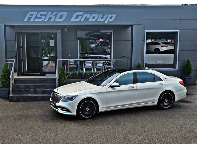 Mercedes-Benz S 560 L/4MAT/MAYBACH/TVx3/DISTR/ВАКУМ/PANO/ОБДУХ/BURMEST - автомобили, коли, обяви за нови и употребявани 16