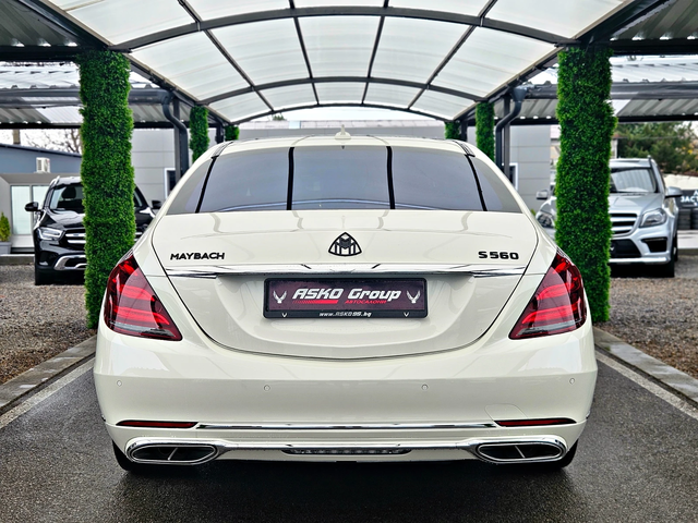 Mercedes-Benz S 560 L/4MAT/MAYBACH/TVx3/DISTR/ВАКУМ/PANO/ОБДУХ/BURMEST - автомобили, коли, обяви за нови и употребявани 5