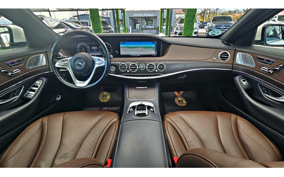 Mercedes-Benz S 560 L/4MAT/MAYBACH/TVx3/DISTR/ВАКУМ/PANO/ОБДУХ/BURMEST - автомобили, коли, обяви за нови и употребявани 7