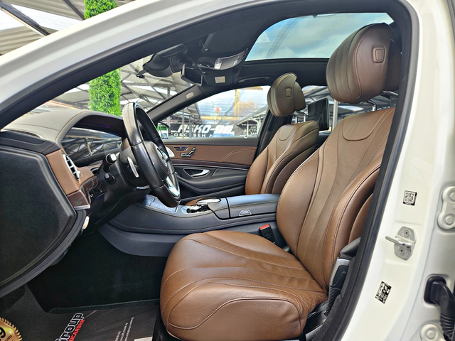 Mercedes-Benz S 560 L/4MAT/MAYBACH/TVx3/DISTR/ВАКУМ/PANO/ОБДУХ/BURMEST - автомобили, коли, обяви за нови и употребявани 8