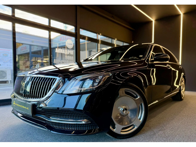 Mercedes-Benz S 560 Long* 4Matic* Maybach* Обдух* Burm* Лизинг* Pano* - автомобили, коли, обяви за нови и употребявани 2