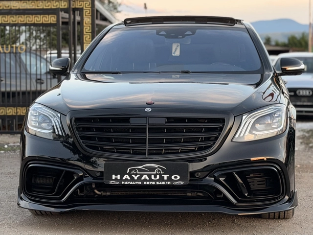 Mercedes-Benz S 560 4MATIC= LONG= BRABUS= 3XTV= DRIVER PACKAGE= - автомобили, коли, обяви за нови и употребявани 0