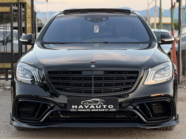 Mercedes-Benz S 560 4MATIC= LONG= BRABUS= 3XTV= DRIVER PACKAGE= - автомобили, коли, обяви за нови и употребявани 1