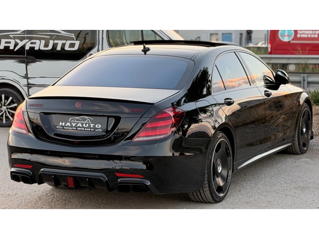 Mercedes-Benz S 560 4MATIC= LONG= BRABUS= 3XTV= DRIVER PACKAGE= - автомобили, коли, обяви за нови и употребявани 3