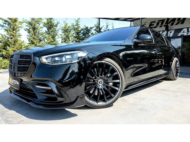 Mercedes-Benz S 580 4MATIC FULL BRABUS PACK ПАНОРАМА ЛИЗИНГ 100% - автомобили, коли, обяви за нови и употребявани 3